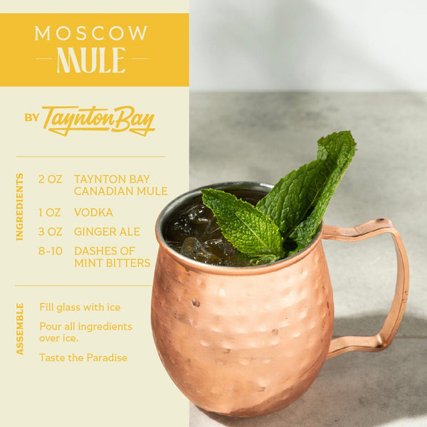 Canadian Mule - Ginger Matcha Tea Infused Cocktail